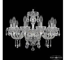 Подвесная люстра Bohemia Ivele Crystal 5417/10/195 Ni Clear/M-1F