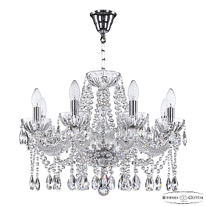 Подвесная люстра Bohemia Ivele Crystal 5413/8/200 Ni Clear/M-1H