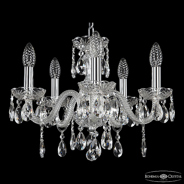 Подвесная люстра Bohemia Ivele Crystal 117/5/141 Ni