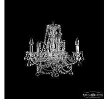 Подвесная люстра Bohemia Ivele Crystal 1411/5/160 Ni Balls