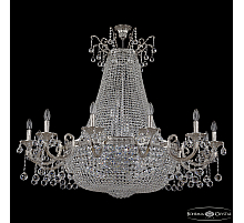 Потолочная люстра Bohemia Ivele Crystal 2128H209/12/123IV/Y1 Ni
