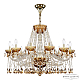 Подвесная люстра Bohemia Ivele Crystal 5413/12/300 G Amber/M-1F K721