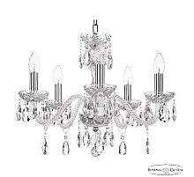Подвесная люстра Bohemia Ivele Crystal 117/5/165 Ni
