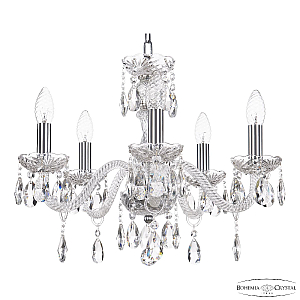 Подвесная люстра Bohemia Ivele Crystal 117/5/165 Ni