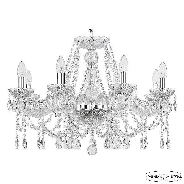 Подвесная люстра Bohemia Ivele Crystal 107/8/240 Ni