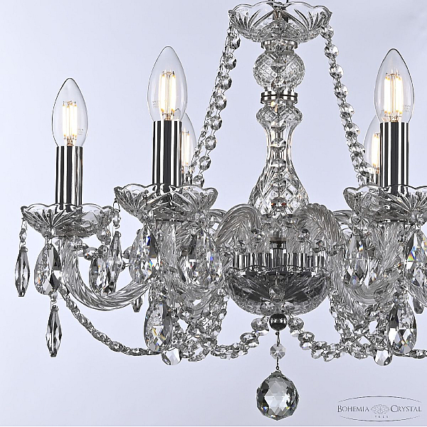 Подвесная люстра Bohemia Ivele Crystal 101/6/165 Ni