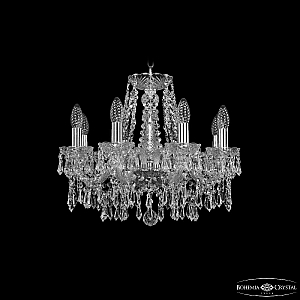 Подвесная люстра Bohemia Ivele Crystal 1403/8/160 Ni