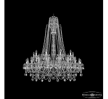 Подвесная люстра Bohemia Ivele Crystal 1411/20+10/400/XL-130 Ni