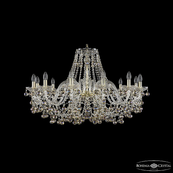 Подвесная люстра Bohemia Ivele Crystal 1409/12/360 G K801