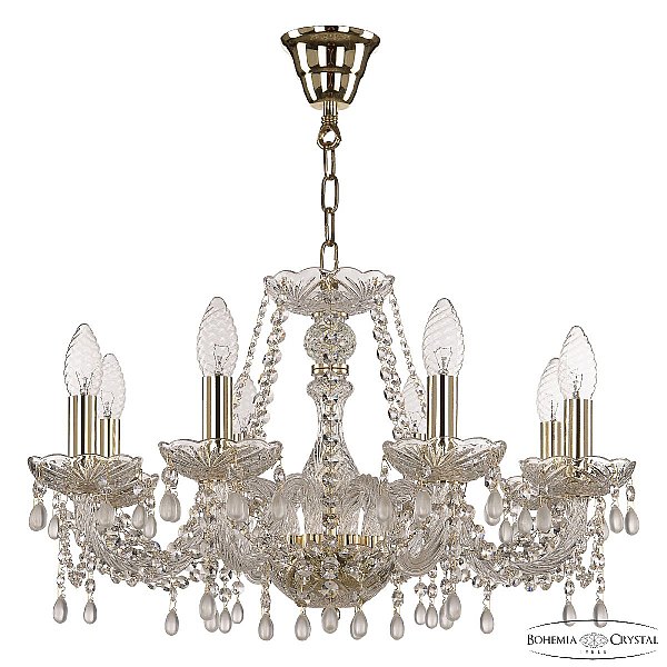 Подвесная люстра Bohemia Ivele Crystal 112/8/195 G V0300