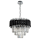 Подвесная люстра Natali Kovaltseva DARIAN 76017/5C CHROME BLACK