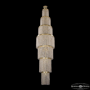 Каскадная люстра Bohemia Ivele Crystal 83711/50IV-220 G