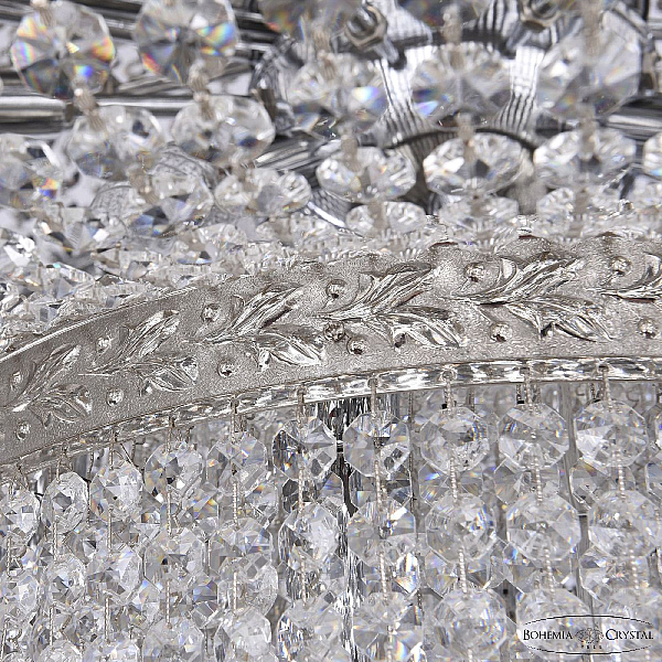 Каскадная люстра Bohemia Ivele Crystal 83211/80IV-250 Ni