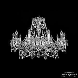 Подвесная люстра Bohemia Ivele Crystal 1411/10/300 Ni