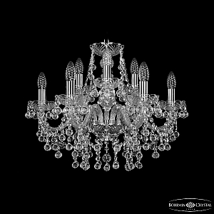 Подвесная люстра Bohemia Ivele Crystal 1409/6+3/195 Ni