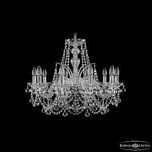 Подвесная люстра Bohemia Ivele Crystal 1411/10/240 Ni Balls