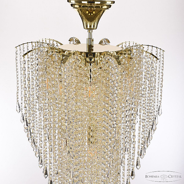Каскадная люстра Bohemia Ivele Crystal 77321/50-150 G