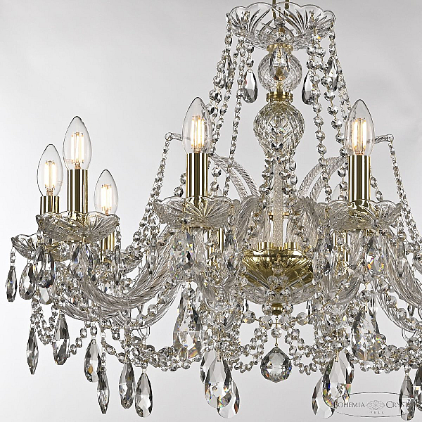 Подвесная люстра Bohemia Ivele Crystal 105/10/240 G