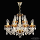 Подвесная люстра Bohemia Ivele Crystal 5402/8+4/195 G Amber/M-1H
