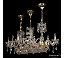 Подвесная люстра Bohemia Ivele Crystal 1452/10/195/1000 G