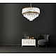 Подвесная люстра Lumina Deco Funneli LDP 6003-500 WT+F.GD