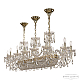 Подвесная люстра Bohemia Ivele Crystal 1453/14/195/1000 G