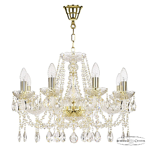 Подвесная люстра Bohemia Ivele Crystal 107/8/200 G