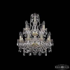 Подвесная люстра Bohemia Ivele Crystal 1411/8+4/160/2d G