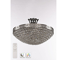 Потолочная люстра Bohemia Ivele Crystal 19321/35IV/LED-DIM Ni