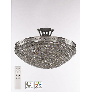 Потолочная люстра Bohemia Ivele Crystal 19321/35IV/LED-DIM Ni