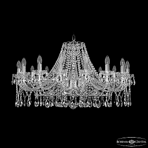 Подвесная люстра Bohemia Ivele Crystal 1413/16/360 Ni