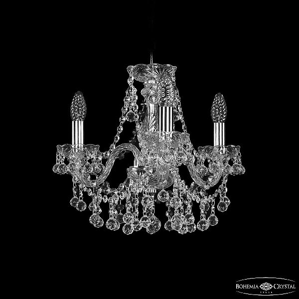 Подвесная люстра Bohemia Ivele Crystal 1409/3/141 Ni