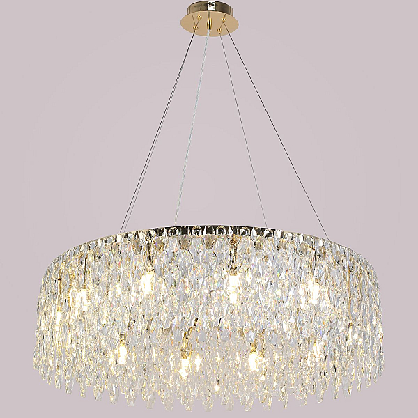 Подвесная люстра Illumico IL5051-800PZF-25 GD ELITE
