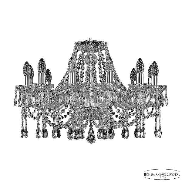 Подвесная люстра Bohemia Ivele Crystal 107/12/240 Ni
