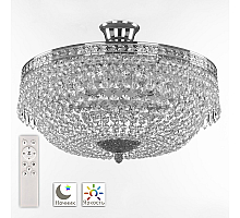 Потолочная люстра Bohemia Ivele Crystal 19011/45IV/LED-DIM Ni