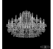 Подвесная люстра Bohemia Ivele Crystal 1409/12+6/300 Ni