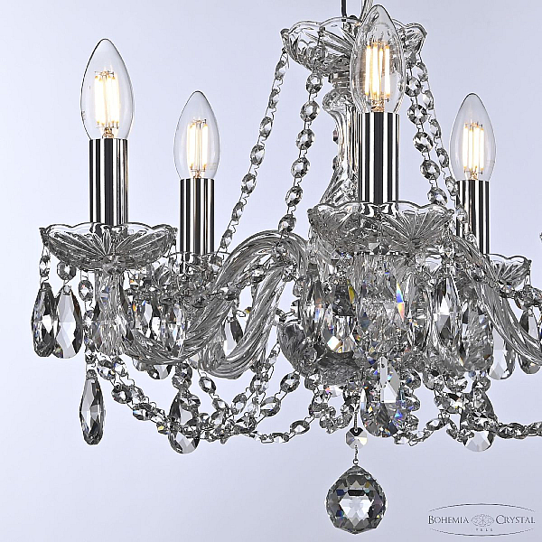 Подвесная люстра Bohemia Ivele Crystal 101/5/141 Ni