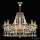 Подвесная люстра Bohemia Ivele Crystal 5413/12/300 G Amber/M-1F K721
