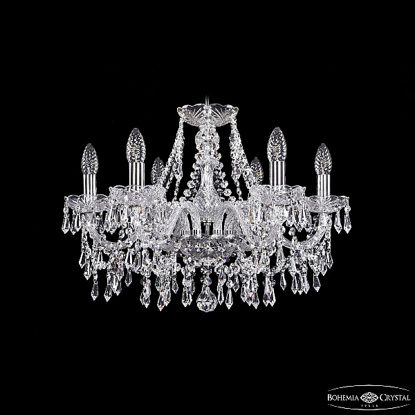 Подвесная люстра Bohemia Ivele Crystal 1403/6/195 Ni