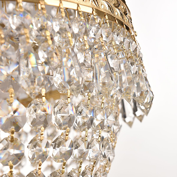 Потолочная люстра Bohemia Ivele Crystal 19011/45IV/LED-DIM G