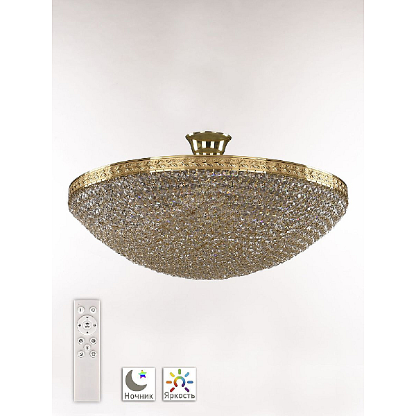 Потолочная люстра Bohemia Ivele Crystal 19321/55IV/LED-DIM G
