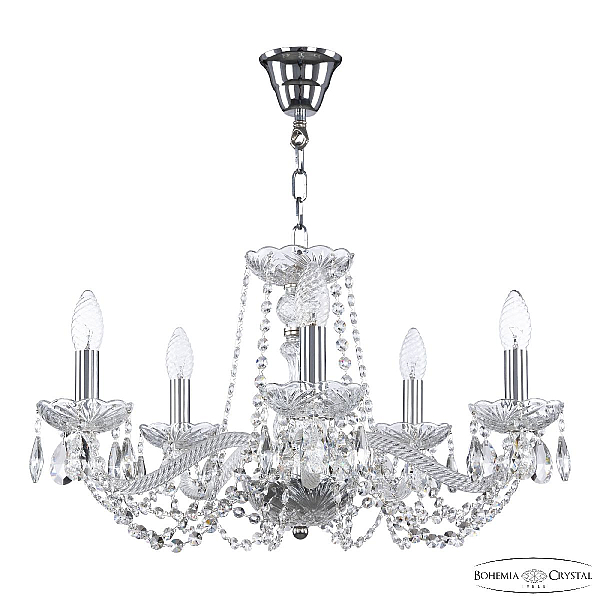 Подвесная люстра Bohemia Ivele Crystal 119/5/200 Ni