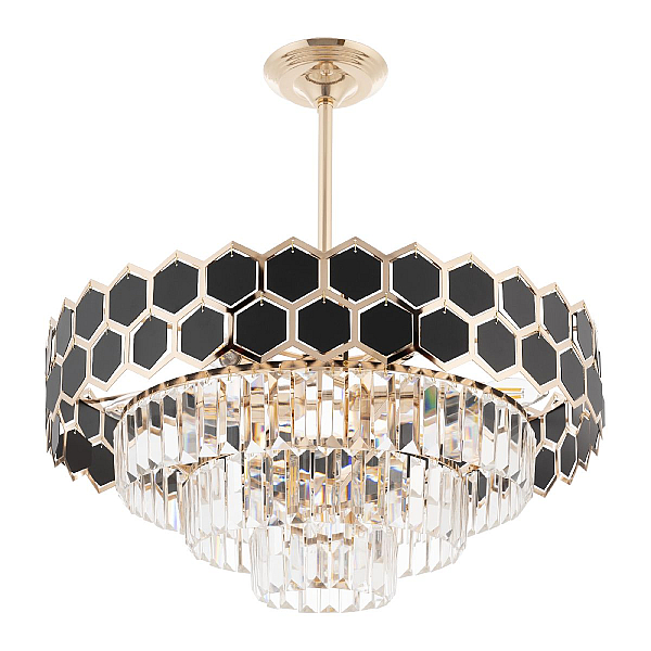 Люстра на штанге Arte Milano Sorrento 375009/6+3/300/590 GD