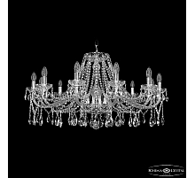 Подвесная люстра Bohemia Ivele Crystal 1413/12/360 Ni