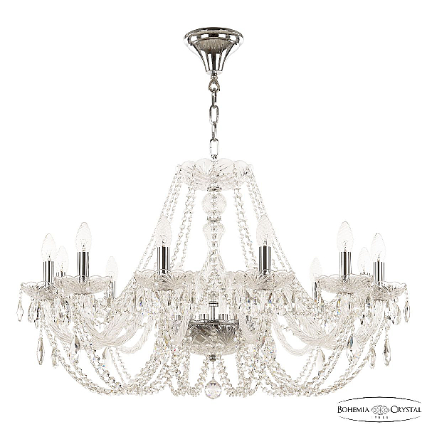 Подвесная люстра Bohemia Ivele Crystal 101/12/300 Ni