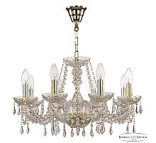 Подвесная люстра Bohemia Ivele Crystal 104/8/195 G