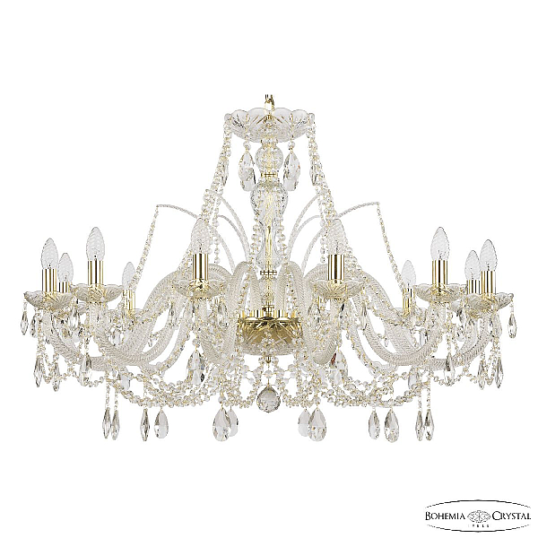 Подвесная люстра Bohemia Ivele Crystal 105/12/360 G
