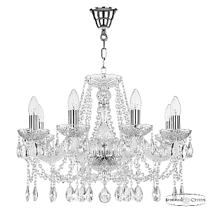 Подвесная люстра Bohemia Ivele Crystal 107/8/200 Ni