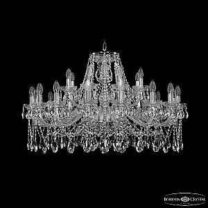 Подвесная люстра Bohemia Ivele Crystal 1413/16+8/360 Ni