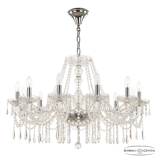 Подвесная люстра Bohemia Ivele Crystal 104/12/300 Ni
